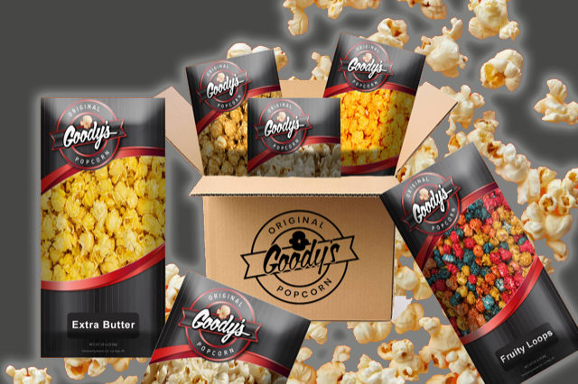 Las Vegas Raiders 3 Flavor Popcorn Tin