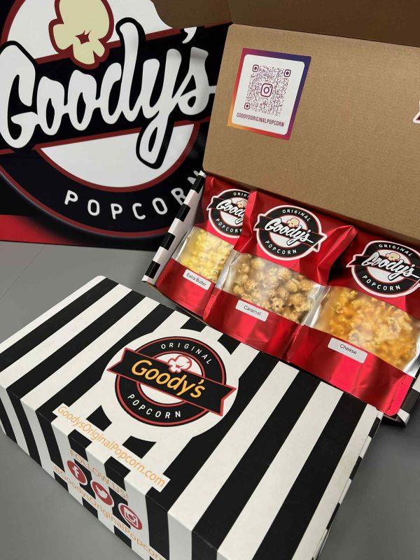 6 Pack Bags Popcorn Box